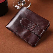 Angelo Ricci™ Oil Wax Genuine Leather Wallet