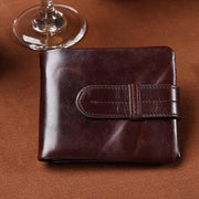 Angelo Ricci™ Oil Wax Genuine Leather Wallet