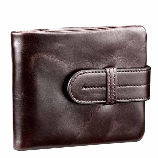 Angelo Ricci™ Oil Wax Genuine Leather Wallet