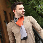 Angelo Ricci™ Soft  Houndstooth Designer Scarf