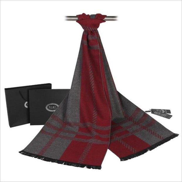 Angelo Ricci™ Design Plaid Cotton Luxury Wrap Scarf