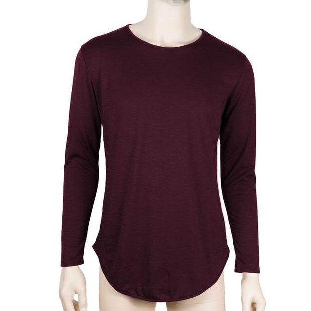 Angelo Ricci™ Fashion Elastic Soft Long Sleeve T Shirts