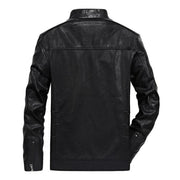 Angelo Ricci™ Classical Motorcycle Men Leather Jacket