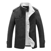 Angelo Ricci™ Wool Cotton Coat