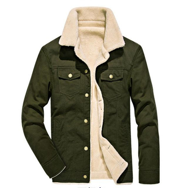 Angelo Ricci™ Bomber Thick Cotton Winter Jacket