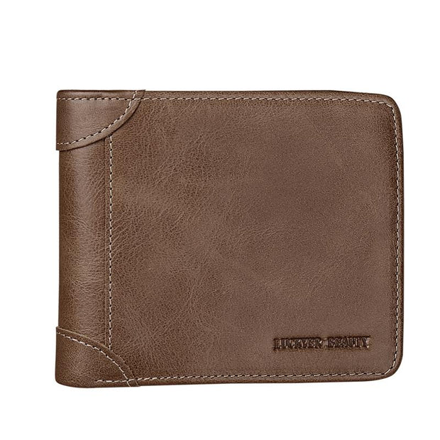 Angelo Ricci™ Fashion Genuine Leather Vintage Small Wallet