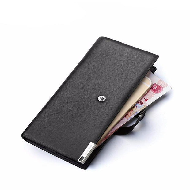 Angelo Ricci™ Luxury Genuine Leather Long Wallet