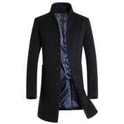 Angelo Ricci™ Formal Woolen Business-Men Overcoat