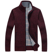 Angelo Ricci™ Velvet Cashmere Sweater Cardigan