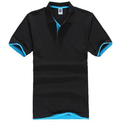 Angelo Ricci™ Designer Solid Cotton Polo Shirt [ 15 Colors ]