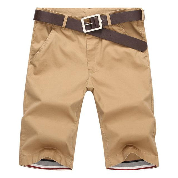 Angelo Ricci™ Casual Cotton Slim Shorts