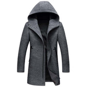 Angelo Ricci™ Middle Long Thick Warm Overcoat