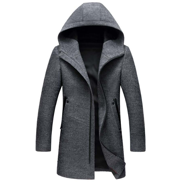 Angelo Ricci™ Middle Long Thick Warm Overcoat