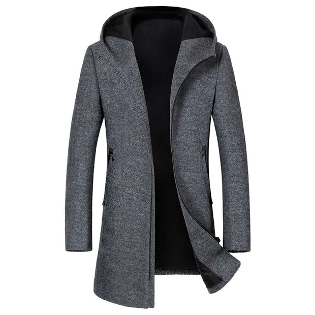 Angelo Ricci™ Middle Long Thick Warm Overcoat