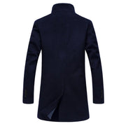 Angelo Ricci™ Formal Woolen Business-Men Overcoat