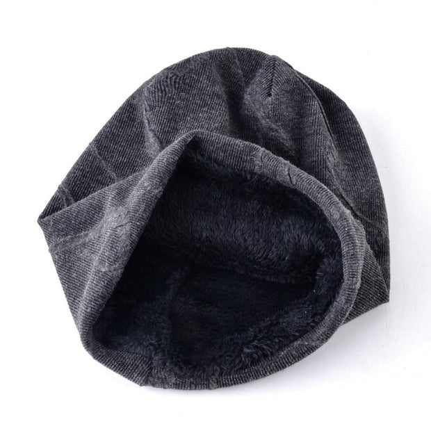 Angelo Ricci™ Lengthened Skullies Velvet Winter Hat