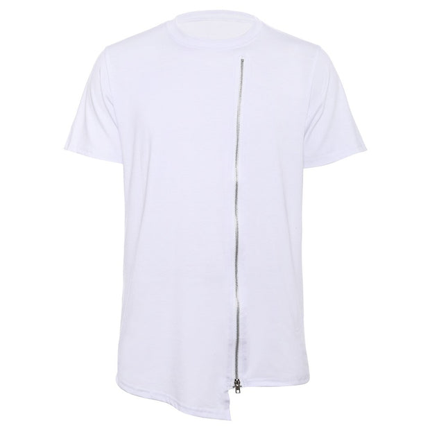 Angelo Ricci™ Leisure Tee Tops Asymmetrical T-Shirt