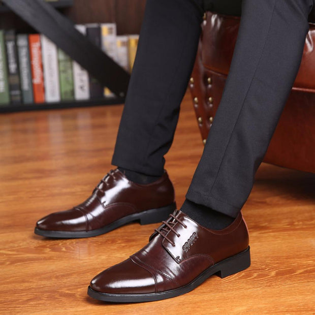 Angelo Ricci™ Oxfords Gentlemen Dress Leather Shoes