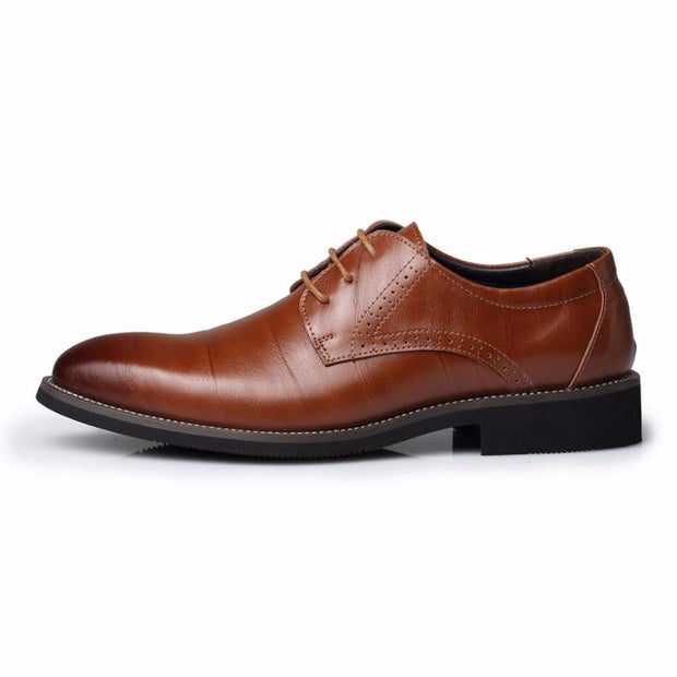 Angelo Ricci™ Businessmen Classic Leather Oxford Shoes