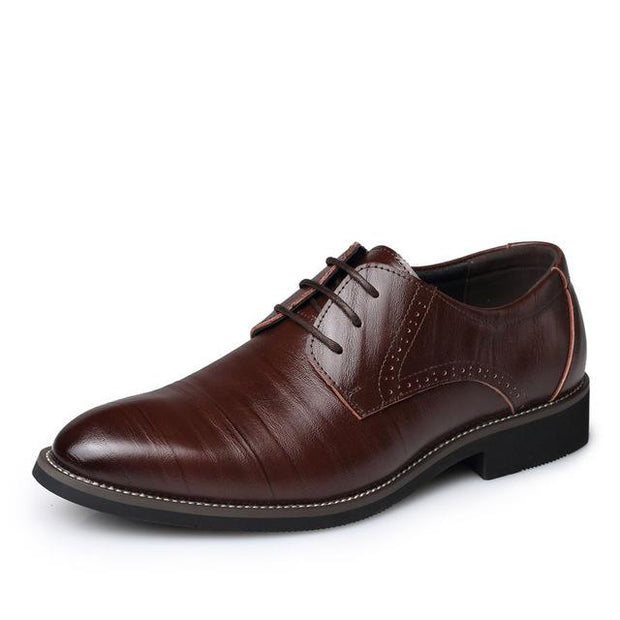 Angelo Ricci™ Businessmen Classic Leather Oxford Shoes