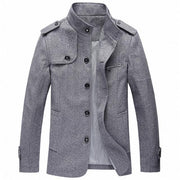 Angelo Ricci™ Winter Standing Collar Coat