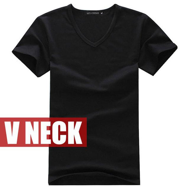 Angelo Ricci™ V-neck Cotton T-Shirt