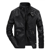 Angelo Ricci™ Classical Motorcycle Men Leather Jacket