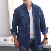 Angelo Ricci™ Men's Fashion Denim Shirt