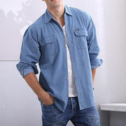 Angelo Ricci™ Men's Fashion Denim Shirt