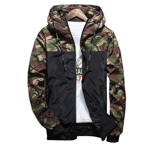 Angelo Ricci™ Camouflage Spring Thin Male Camo Jacket