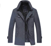 Angelo Ricci™ Winter Wool Warm Pea Coat