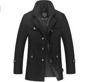 Angelo Ricci™ Winter Wool Warm Pea Coat