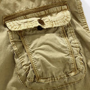 Angelo Ricci™ Military Army Cargo Shorts