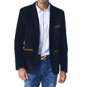 Angelo Ricci™ Business Autumn Linen Blazer