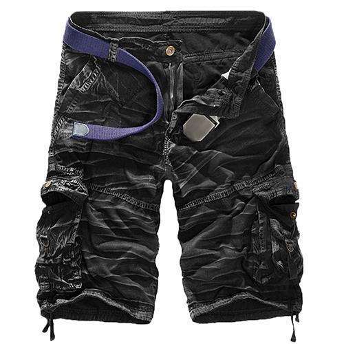 Angelo Ricci™ Military Army Cargo Shorts