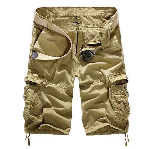 Angelo Ricci™ Military Army Cargo Shorts