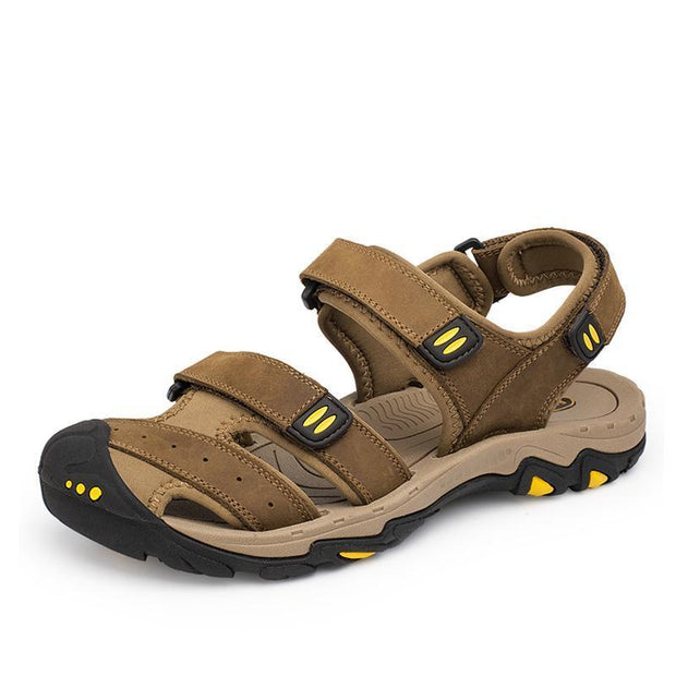 Angelo Ricci™ Cow Leather Men Sandals