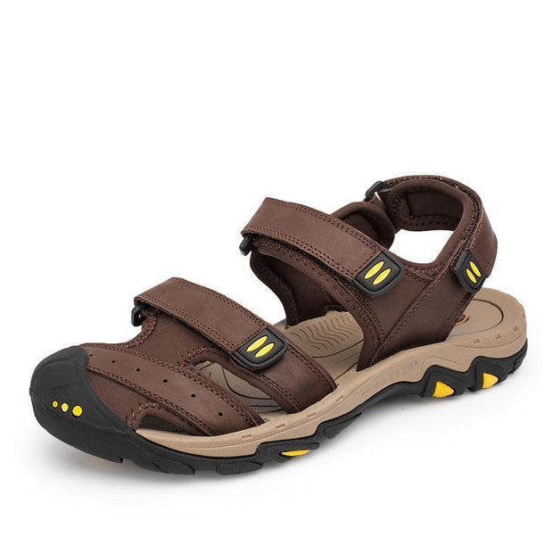 Angelo Ricci™ Cow Leather Men Sandals