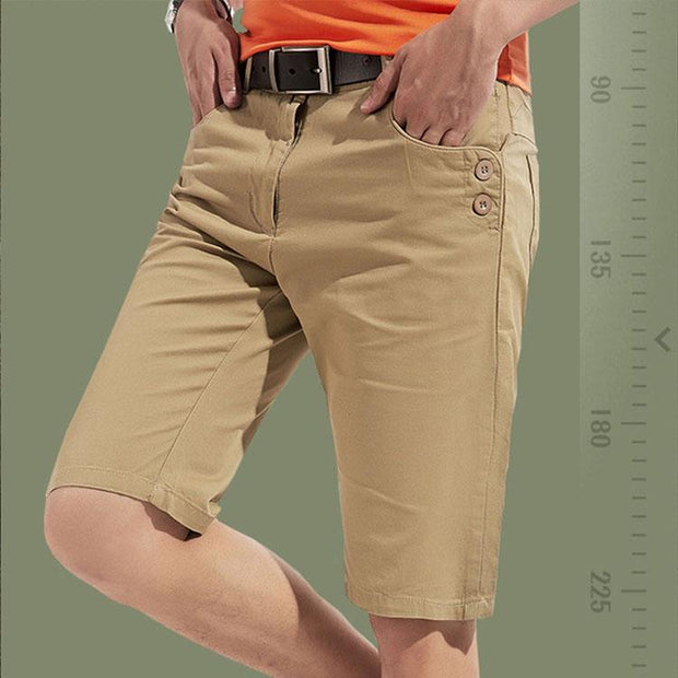 Angelo Ricci™ Summer Fashion Cotton Shorts