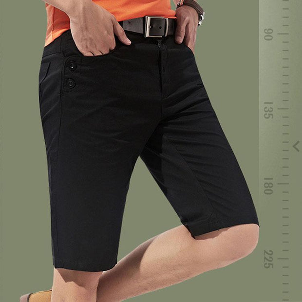 Angelo Ricci™ Summer Fashion Cotton Shorts