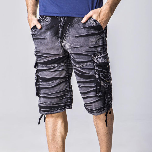 Angelo Ricci™ Summer Camouflage Millitary Shorts