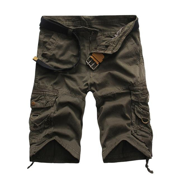 Angelo Ricci™ Summer Camouflage Millitary Shorts