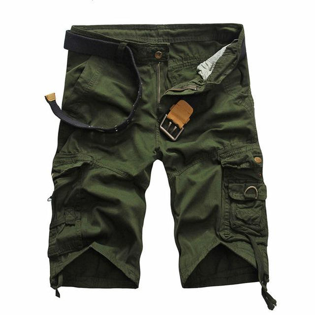 Angelo Ricci™ Summer Camouflage Millitary Shorts