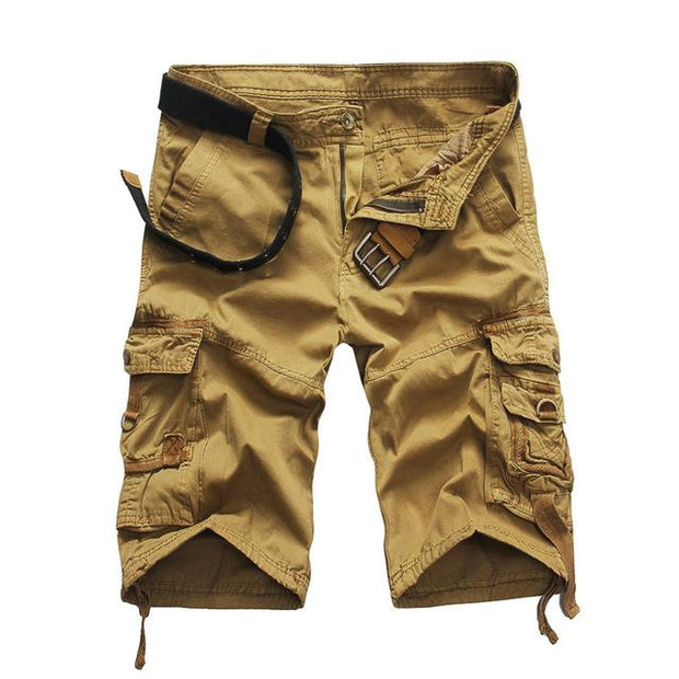 Angelo Ricci™ Summer Camouflage Millitary Shorts