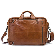 Angelo Ricci™ Top Genuine Leather Business Briefcase