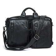 Angelo Ricci™ Top Genuine Leather Business Briefcase