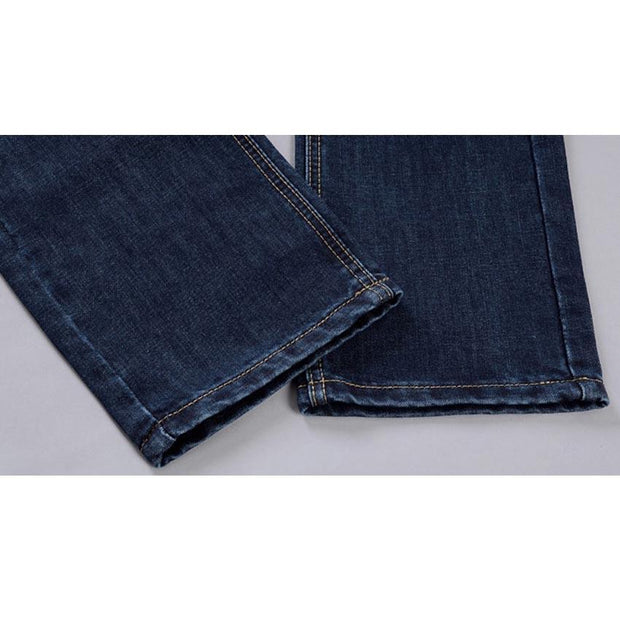 Angelo Ricci™ Denim Casual Blue Jeans