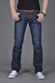 Angelo Ricci™ Denim Casual Blue Jeans