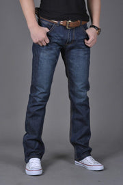 Angelo Ricci™ Denim Casual Blue Jeans