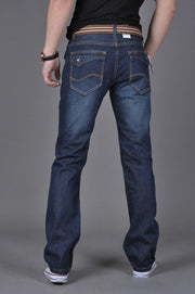 Angelo Ricci™ Denim Casual Blue Jeans